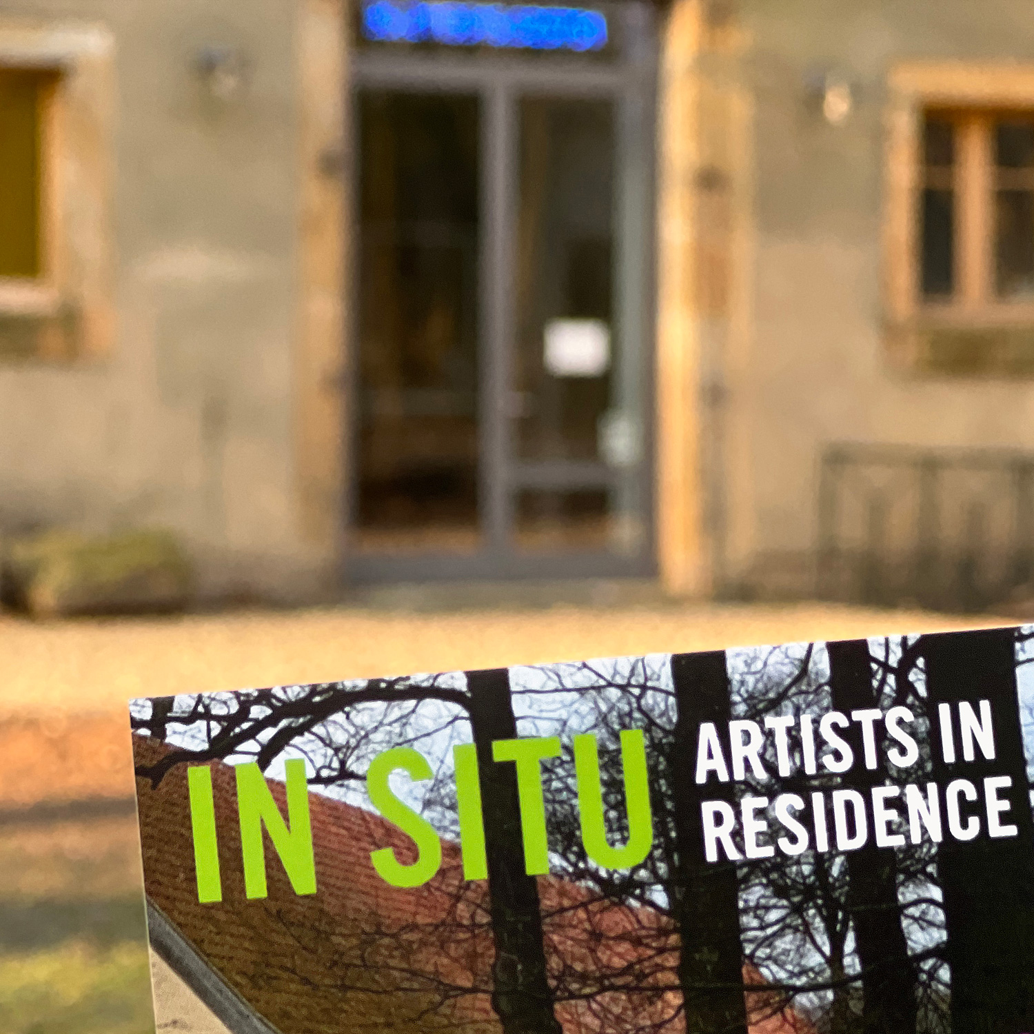 IN SITU – ARTISTS IN RESIDENCE | Kloster Bentlage Rheine | Druckwerkstatt | Einladungskarte | Detailansicht