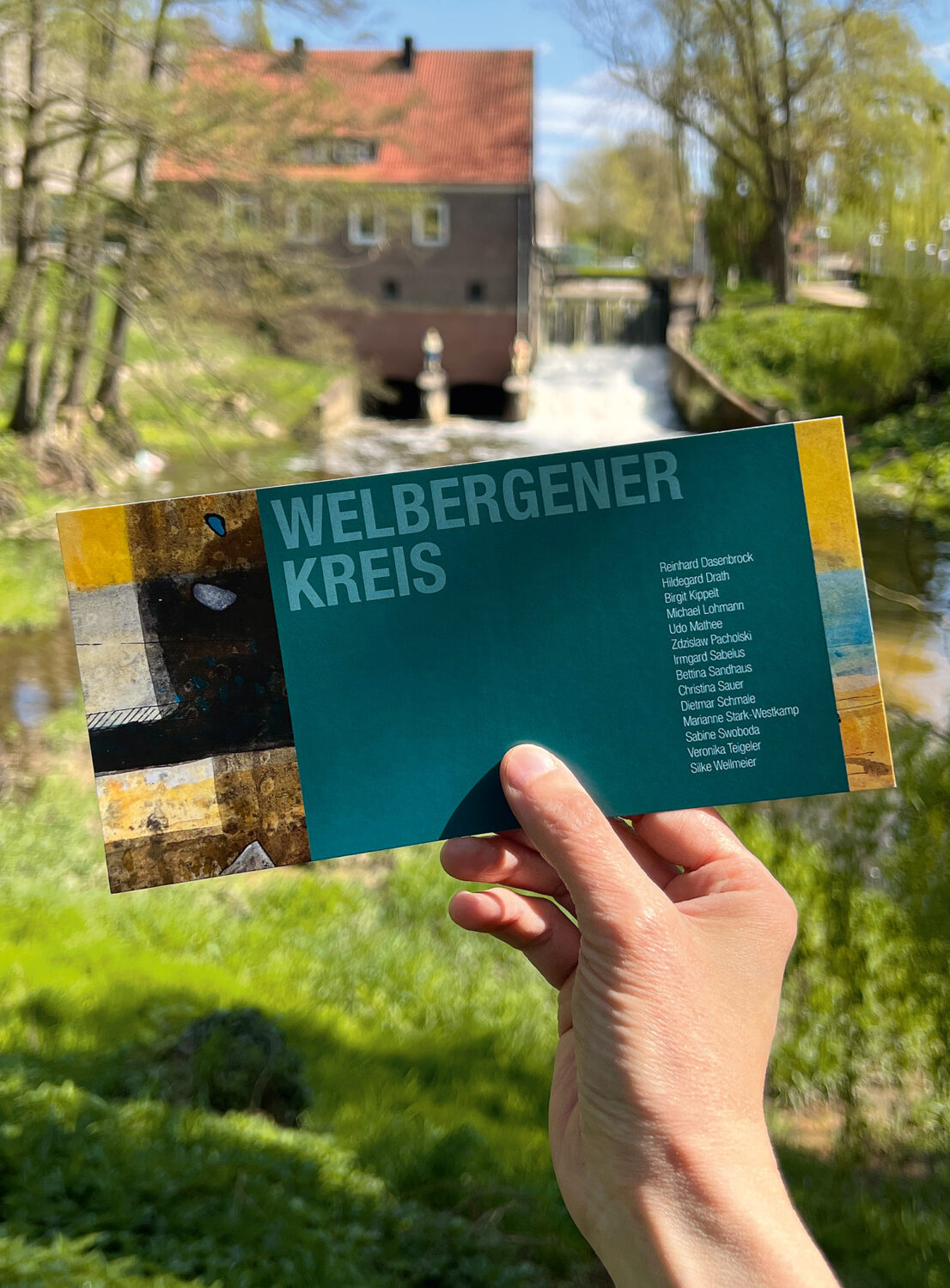 KREISE – WELBERGENER KREIS | Kunst- und Kulturkreis Berkelkraftwerk | Einladungskarte