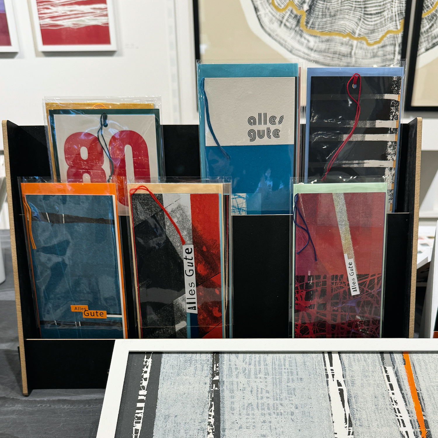 GRAFIKBÖRSE BORKEN 2025 | Messestand | Ansicht 12