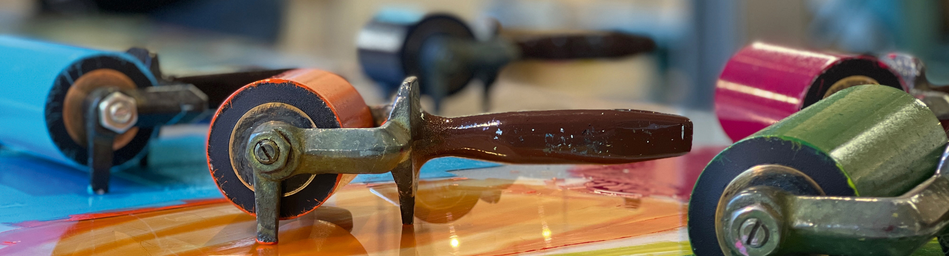 Workshops | Atelier Sauer Ibbenbüren | Farbwalzen